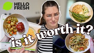 An Honest Unsponsored Review of HelloFresh ✨ [upl. by Arjan654]