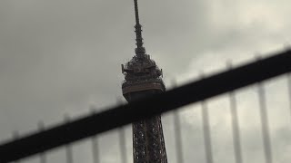 Tourists visiting Paris face barriers on the way to iconic landmarks ahead of Olympic opening ceremo [upl. by Mitchell8]