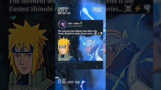 MINATO VS 4TH RAIKAGE ☠️⚡🌪️ [upl. by Cirted]