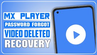 Mx Player Private Folder  Unlock  Password Forgot  Deleted Video Recovery  Lock Kaise Tode [upl. by Aldarcy424]