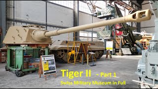 Königstiger  King Tiger  Tiger II in Full Switzerland Restoration stage in summer 2022 [upl. by Lucretia735]