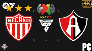 NECAXA VS ATLAS  LIGA MX FC 24 [upl. by Okia]