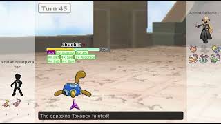 Full Shuckle Pokémon Showdown Sweep [upl. by Gwenny]