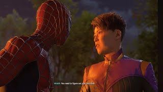 Yuri Watanabe Wraith Calls SpiderMan Out  Marvel’s SpiderMan 2 [upl. by Browning]