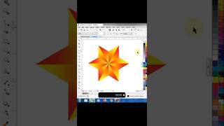 Logo design in Corel draw x7  how use to gradient tool in coreldraw  coreldrawtutorial [upl. by Ahsilam]