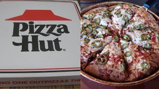 Pizza Hut 7 dollar deal Pizza Review [upl. by Siryt]