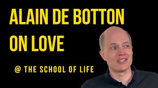 Alain de Botton on Love [upl. by Rabkin]