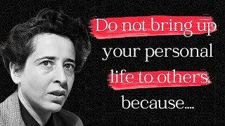 Hannah Arendt quotes on modernity  Hannah Arendt quotes [upl. by Eirrol566]