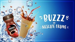 BUZZZ gibi NESCAFÉ Frappe Nasıl Yapılır [upl. by Ecnadnak]