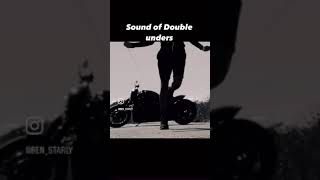 Sound of double unders jump rope [upl. by Dempster]