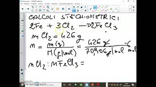 calcoli stechiometrici [upl. by Hsina630]