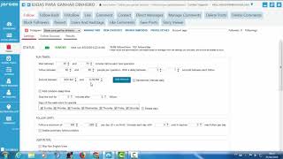 Como configurar o jarvee [upl. by Eniluap]