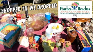 We Spent 12 Hours Shopping Georgias Peaches To The Beaches 2024 Yard Sale [upl. by Hamilton357]