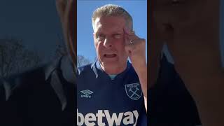 REACTION NOTTINGHAM FOREST 30 WEST HAM  PREMIER LEAGUE [upl. by Aihsakal238]