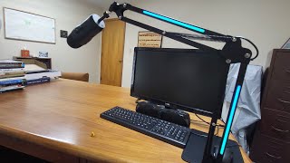 The ZealSound RGB Microphone Arm Stand is GREAT [upl. by Aneda]