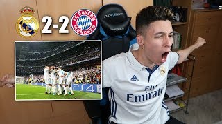 REACCIONES DE UN HINCHA Real Madrid vs Bayern Munich 22 SEMIFINAL CHAMPIONS LEAGUE ByDiegoX10 [upl. by Carlock]