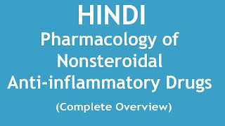 Pharmacology of Nonsteroidal Antiinflammatory Drugs Complete Overview HINDI  Dr Shikha Parmar [upl. by Ma]