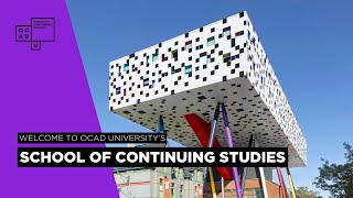 Welcome to OCAD U School of Continuing Studies  OCAD University [upl. by Mitchell]