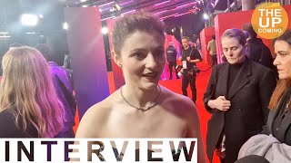 Thomasin McKenzie interview on Joy at London Film Festival 2024 [upl. by Litha]