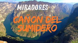 ¿QUÉ HACER EN CHIAPAS 🇲🇽 Miradores Cañón del sumidero  Chiapas [upl. by Gabel559]