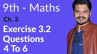 9th Class Math  Exercise 32  9th Class Math Chapter 3 [upl. by Nodnnarb]