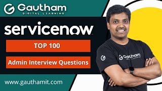 Servicenow Interview Questions and Answers for Experienced  Most Asked Interview Questions [upl. by Ennahs]