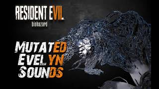 Resident Evil 7 Biohazard  Mutated Eveline Final Boss Sounds  SFX [upl. by Quenna]