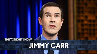 Jimmy Carr StandUp Gender Reveals Getting Cancelled  The Tonight Show Starring Jimmy Fallon [upl. by Asined978]