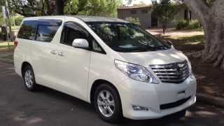 Toyota Alphard 2002009 Leather Edition Luxury People Mover For Sale  Edward Lees [upl. by Assirram111]