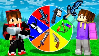 The Roulette of SUPER OP Weapons in Minecraft [upl. by Rafa969]