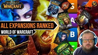 All World of Warcraft Expansions Ranked  WoW Tier List [upl. by Atteloiv]