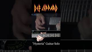 Hysteria Solo  Def Leppard [upl. by Stolzer]