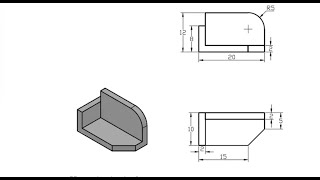 3D Drawing AutoCAD ll Exercise 2 ll Engineering Design ll Learn AutoCAD ll Basic to Advance ll [upl. by Jenness]