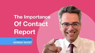 What is the purpose of a contact report [upl. by Ateerys757]