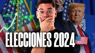 ELECCIONES 2024 Qué va a pasar con la Bolsa de Valores en el CUATRIENIO de TRUMP 💣 [upl. by Ellehcir]