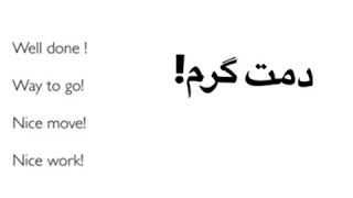 Learn FarsiPersianEnglish How to Say”Well done” [upl. by Mcfadden863]