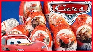 ✩ ✩ 10 CARS and CARS 2 Surprise Eggs ✩ ✩ [upl. by Madelena]