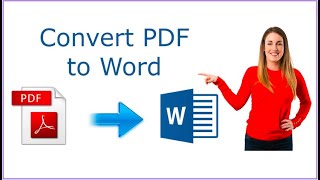 How to Convert PDF to Word online on Mobile [upl. by Nilatak266]