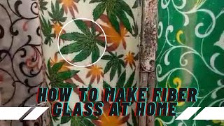 make fiber glass at home AM Fiberglass News [upl. by Leihcar]