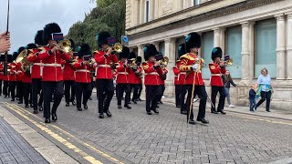 Changing of the Guard  Band of the Irish Guards  27072023 [upl. by Dulsea]