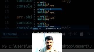 Array in JavaScript shorts javascript coding [upl. by Leile]