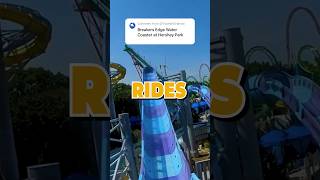 Ranking ALL Your Favourite Rides Breakers Edge Water Coaster  Boardwalk at Hersheypark 🍫💦 [upl. by Birch]