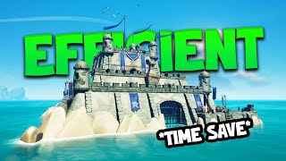 Sea Forts  Efficient Method  Sea of Thieves [upl. by Thetos]