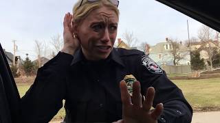 Female Cop Freaks out on Traffic Stop [upl. by Herriott]