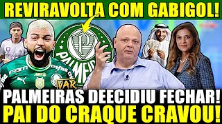 JÁ É JOGADOR DO PALMEIRAS PAI DO CRAQUE CRAVOU BAITA REVIRAVOLTA COM GABIGOL PATROCINADOR BANCOU [upl. by Eirased]