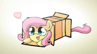 Ponies sliding into a box v10 [upl. by Ayatnahs263]