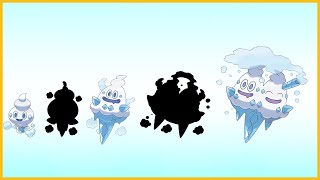 What if Pokemon had more Evolution Stages Vanillite  Vanillish  Vanilluxe [upl. by Vonny782]