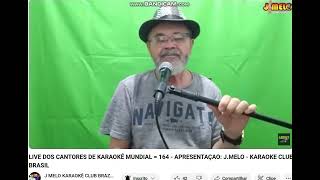 LIVE J MELO KARAOKÊ MANEIRAS ZECA PAGODINHO PARTIC TITO FERNANDES [upl. by Adnarahs]