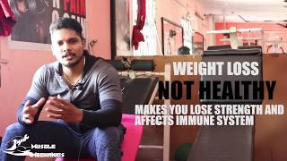 Weight Loss Vs Fat Loss  Right way of Losing Weight Explained in Tamil [upl. by Kaiulani299]