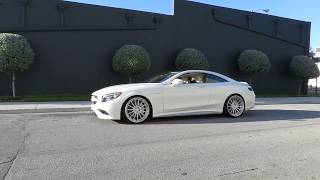 MercedesBenz S63 Coupe on 22quot Forgiato wheels 5 coats of Ceramic Pro [upl. by Cheadle]